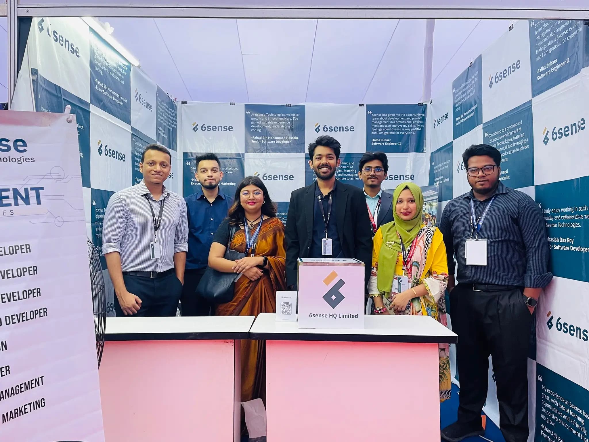 6sense HQ Participated in Career Fair (2025) at EWU